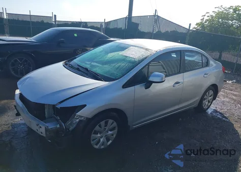 2012 Honda Civic Lx from USA, damaged, VIN 2HGFB2F59CH309020